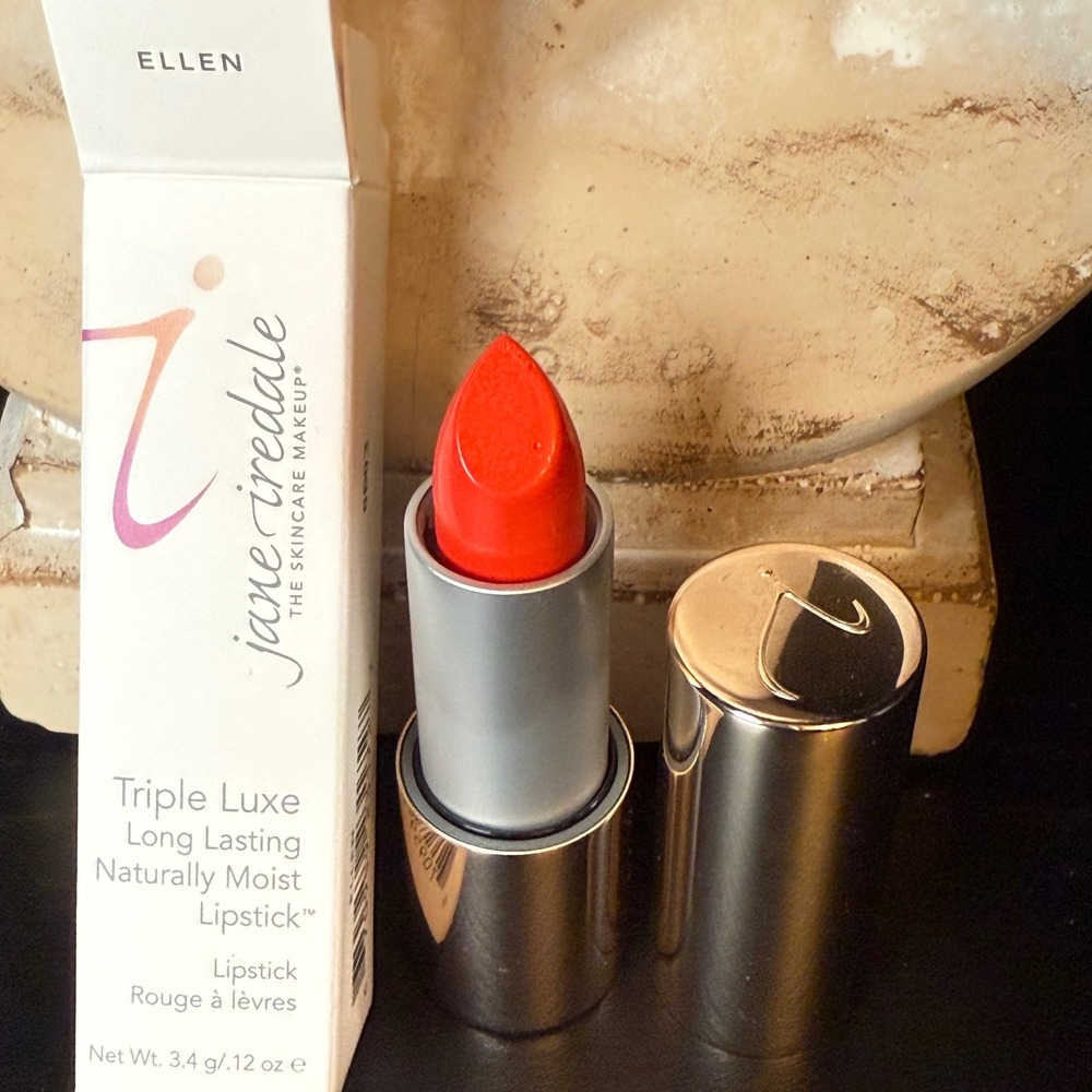 Jane Iredale Triple Luxe Long Lasting Naturally Moist Lipstick Ellen 0.12oz